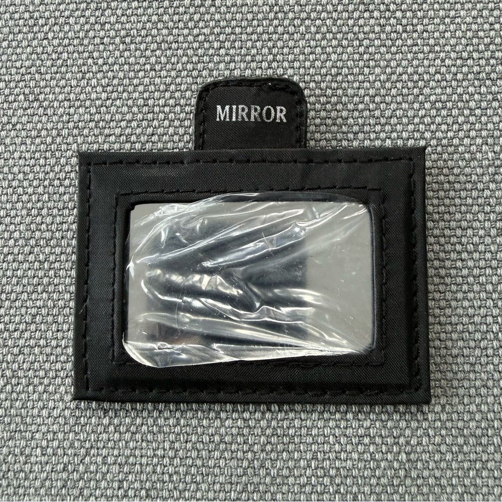 Black Patterned Multi-Functional Clutch with Zip … - image 7